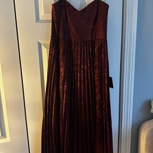 Corset style midi dress